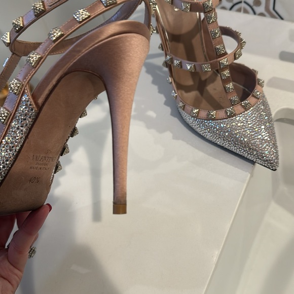 Valentino Rockstud Crystal Heels - Picture 11 of 13